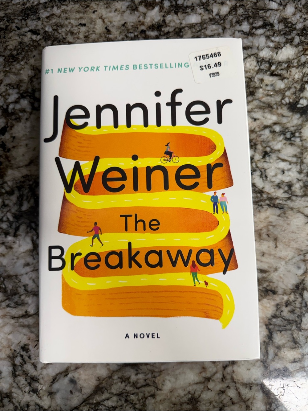 Jennifer Weiner The Breakaway Hardcover 1st Edition 2023 ISBN 9781668033425 VG